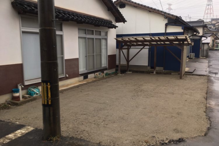 駐車場施工事例のご紹介 松江市