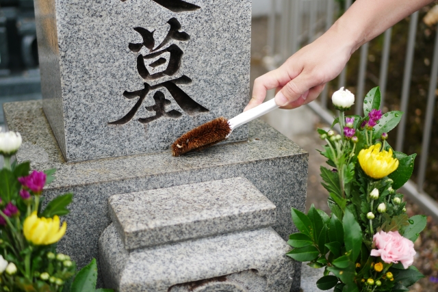 松江市の墓掃除・墓石クリーニングは解体堂｜県外からのご依頼も歓迎｜島根