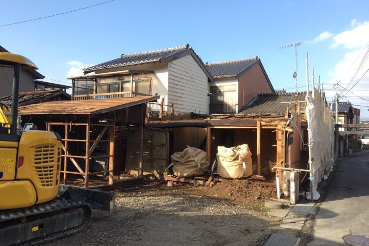 【島根県松江市I様】木造家屋の空き家の解体工事