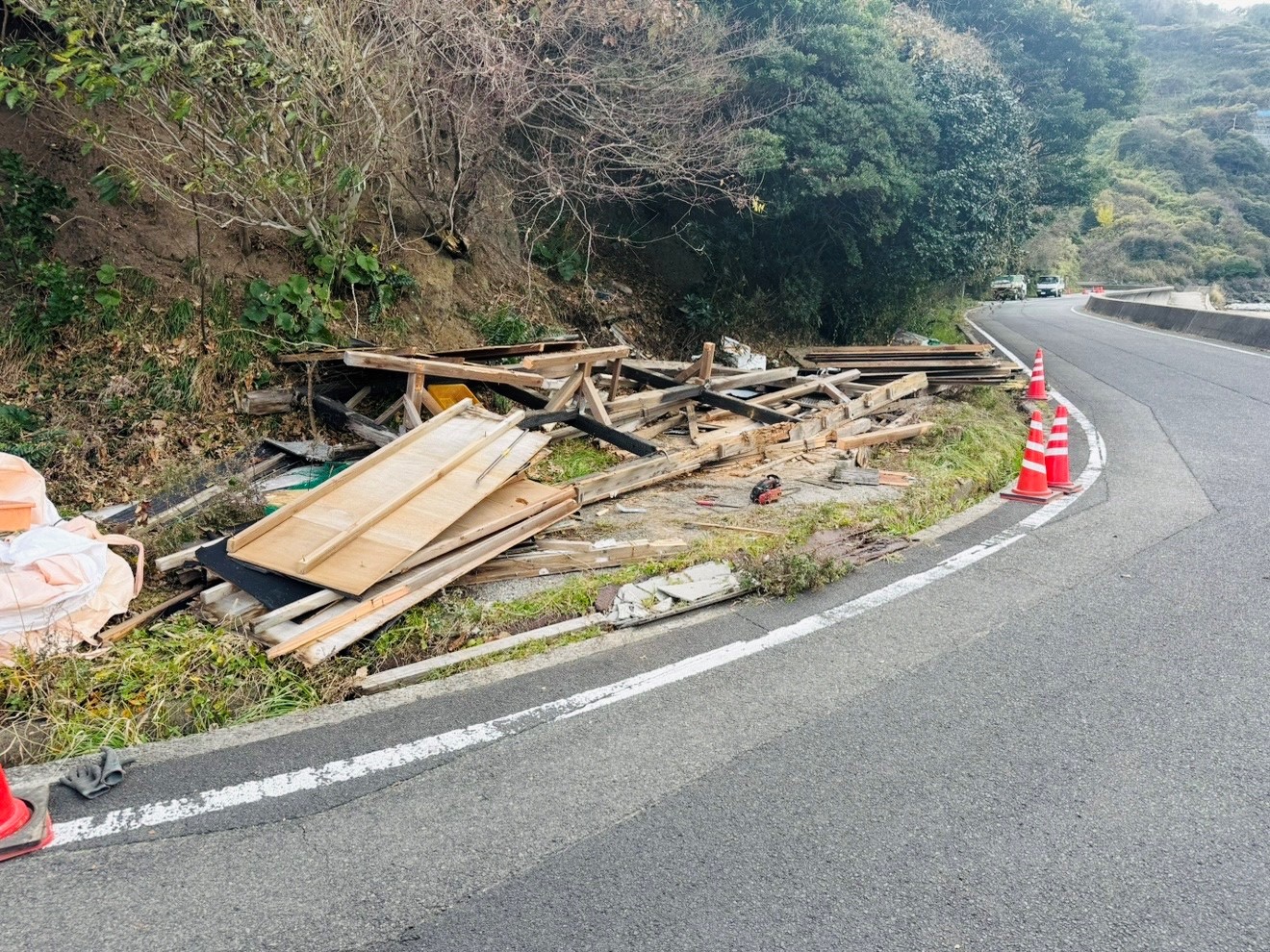 【島根県松江市Ｓ様邸】車庫の解体工事